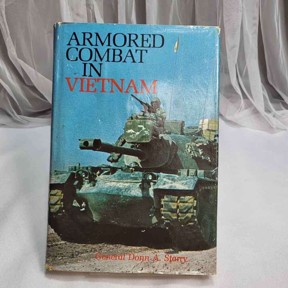 Armored Combat in Vietnam Hardcover General Donn‎ A. Starry VTG 1980 DJ